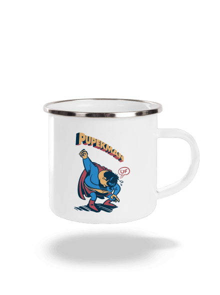 Pupekman plecháček White