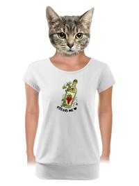 dámské tričko s lemem