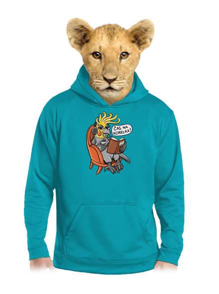 Korelax dětská mikina klokanka Hawaiian Blue