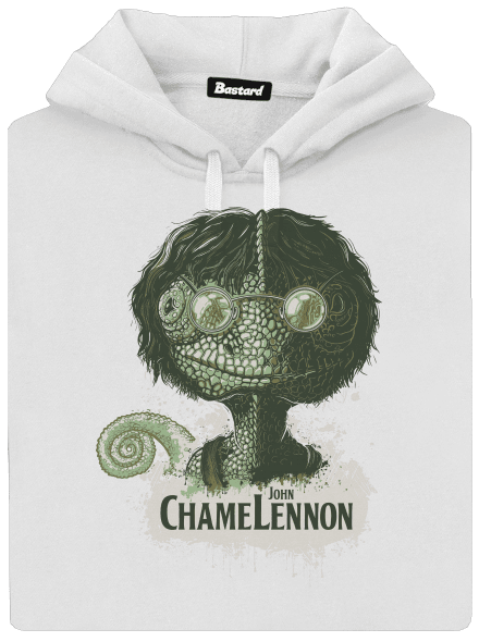 ChameLennon dámská mikina klokanka White