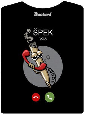 Špek volá dámské tričko Black