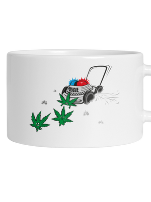 Ganja krize hrnek makronka White