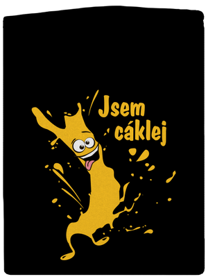 Cáklej pánská mikina na zip Black