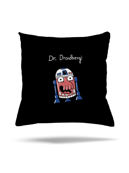 Dr. Droidberg polštář Black