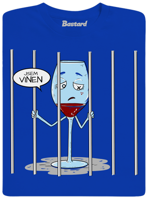 Jsem vinen pánské tričko Royal Blue