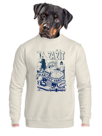 unisex mikina bez kapuce