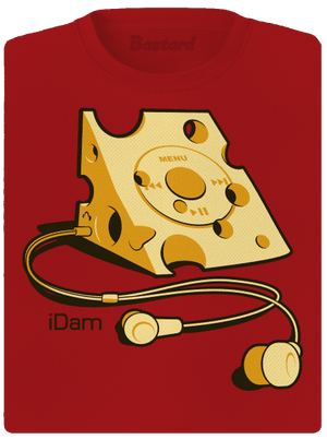 iDam dámské sportovní tričko Red Mal