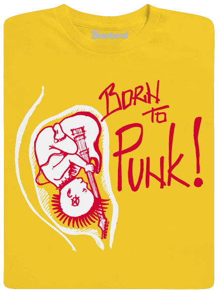 Born to punk dětské tričko Gold