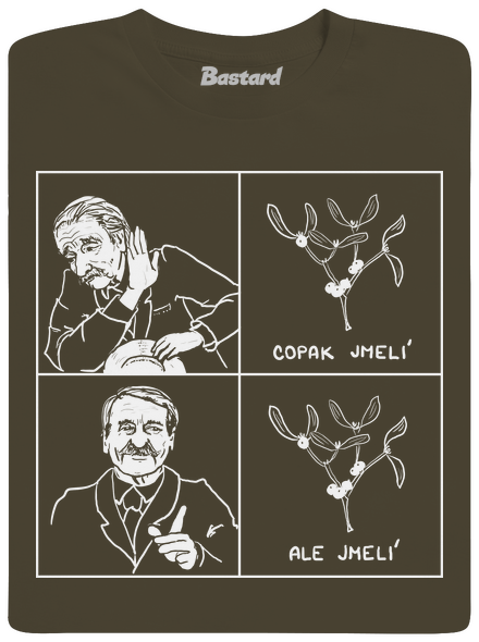 Cimrman: Copak jmelí pánské dlouhý rukáv Urban Khaki