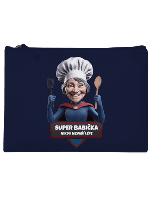 Super babička taštička French Navy