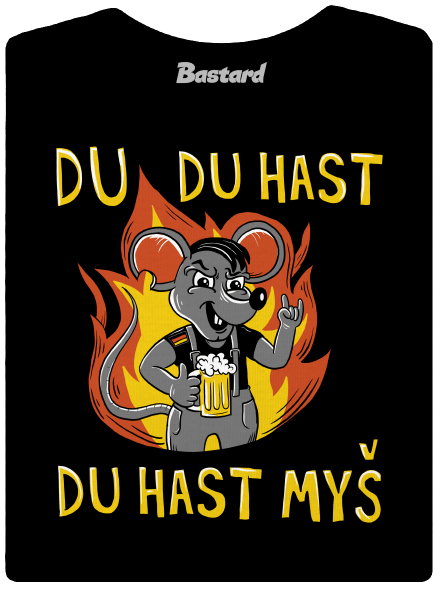 Du hast myš dámské tričko Black