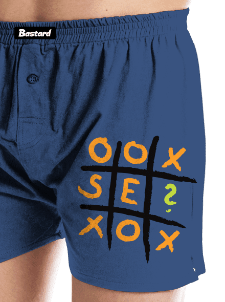 Piškvorky pánské trenky Blue