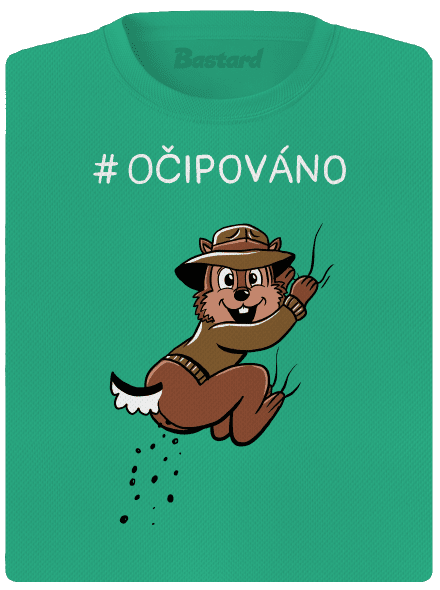 Očipováno dámské sportovní tričko Mint Mal