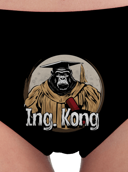 Ing. Kong dámské kalhotky Black