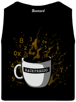 Hackpresso  pánské tílko Black