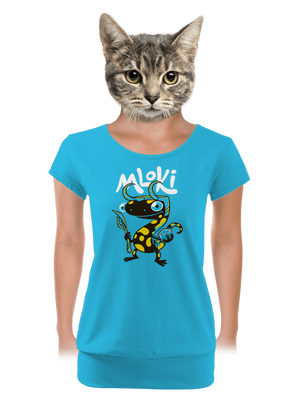 dámské tričko s lemem