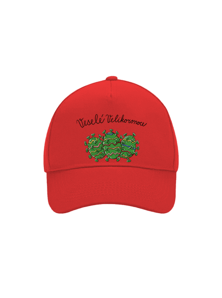 Veselé Velikoronoce kšiltovka baseballka Classic Red