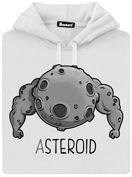 Asteroid dámská mikina klokanka White