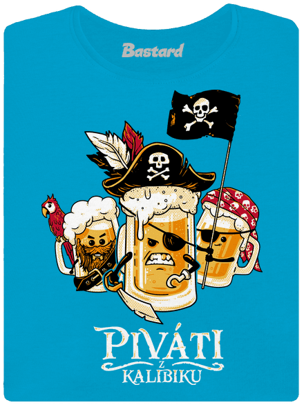 Piváti z Kalibiku dámské tričko Blue Atol