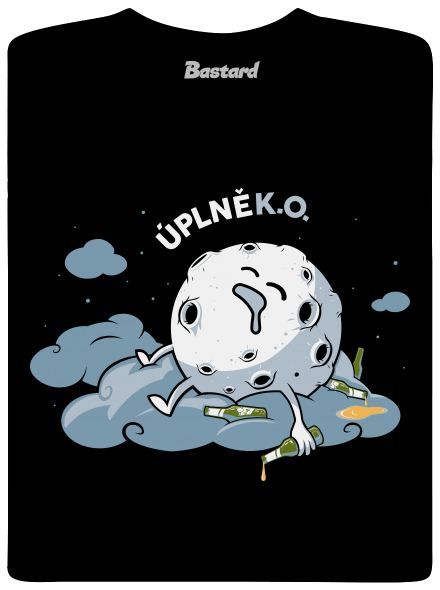 Úplně K. O. pánské tričko Black