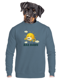 unisex mikina bez kapuce