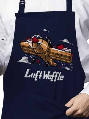Luftwaffle zástěra Navy