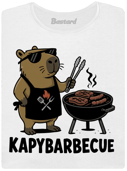 Kapybarbecue dámské tričko White