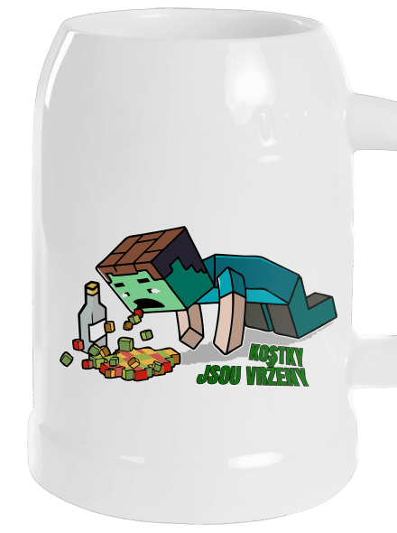 Kostky jsou vrženy půllitr White