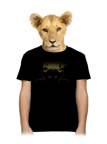 Opičí planeta dětské tričko Black