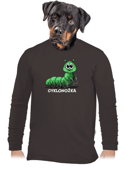 Cyklonožka pánské dlouhý rukáv Bear Brown