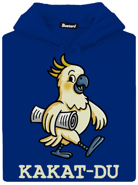 Kakat-du dámská mikina klokanka Royal Blue Mal