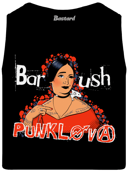 Barush Punklova pánské tílko Black