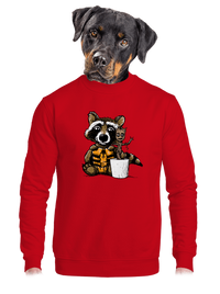 unisex mikina bez kapuce