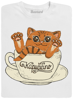 Kapučičíno dětské tričko White