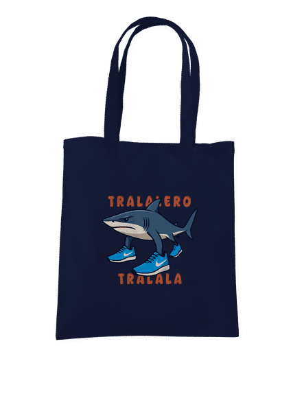 Tralalero Tralala – Italian Brainrot taška French Navy