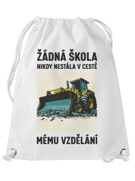 Žádná škola vak White