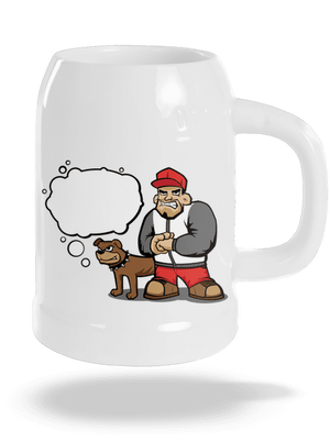 Nekoušu půllitr White