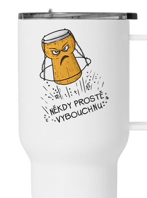 Někdy vybouchnu termohrnek White