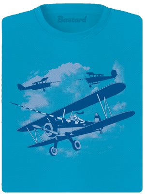 Rytíři nebes dámské sportovní tričko Blue Atol