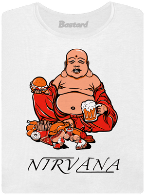 Nirvána dámské tričko premium White