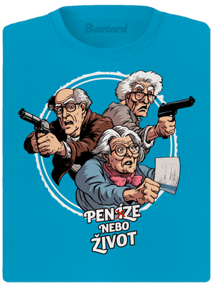 Penze nebo život dámské sportovní tričko Blue Atol