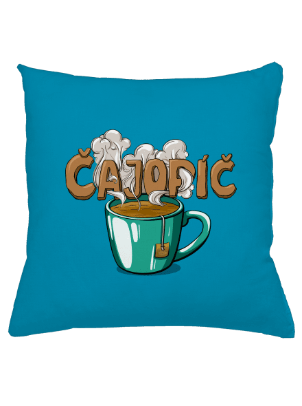 Čajopíč polštář Blue Turquoise