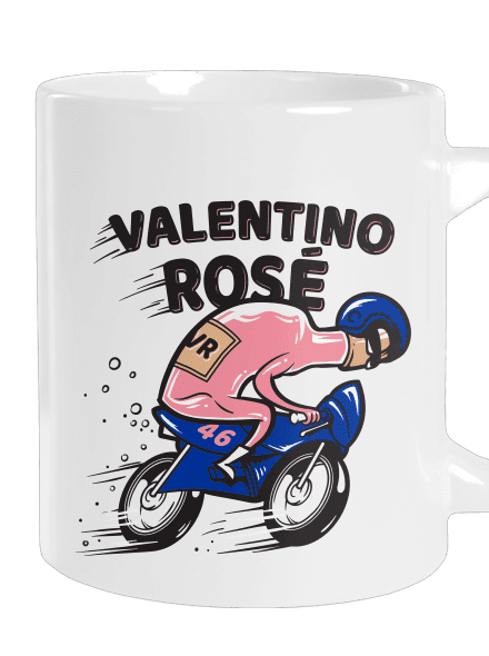 Valentino Rose velký hrnek White