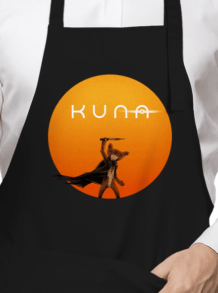 Kuna zástěra Black