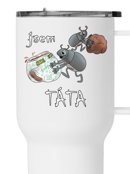 Jsem táta a máma termohrnek White