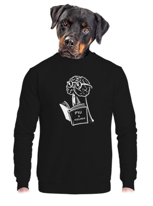 unisex mikina bez kapuce