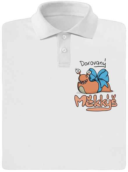 Darovaný měkkýš pánská polokošile White