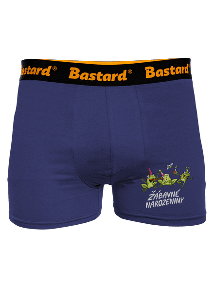 Žábavné narozeniny boxerky Blue Navy