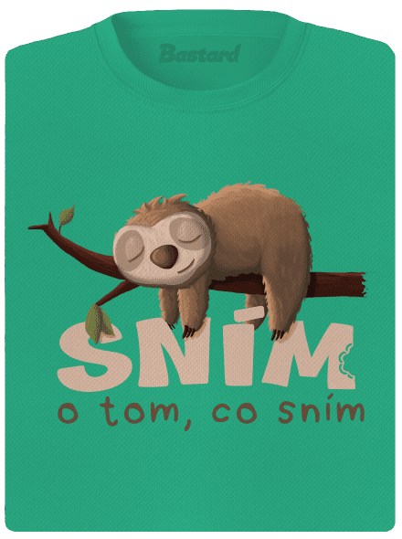 Sním o tom, co sním dámské sportovní tričko Mint Mal
