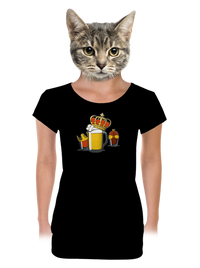 dámské tričko s lemem